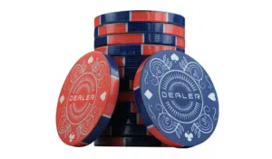 Suits Dealer Button