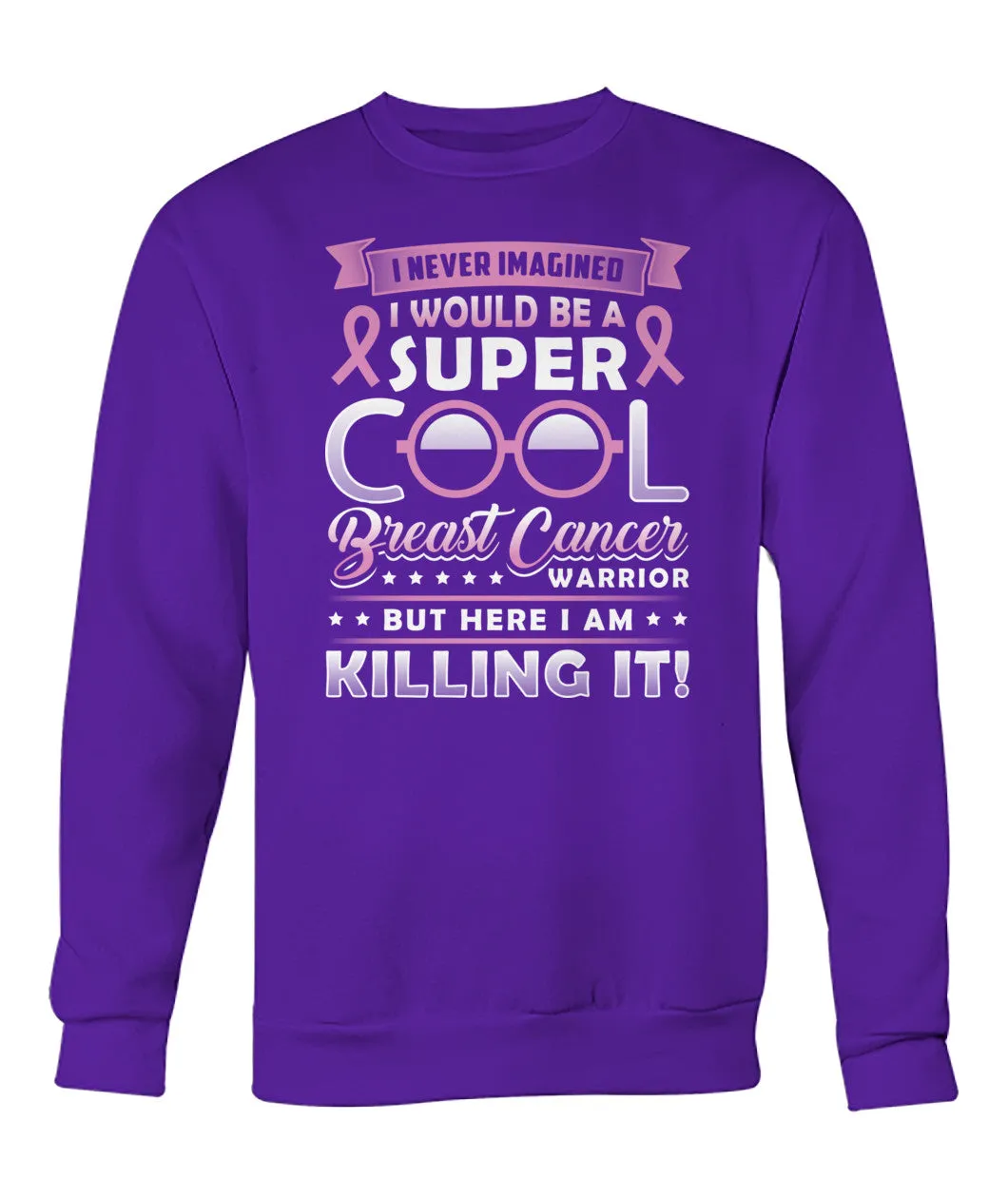 Super Cool Breast Cancer Warrior Hoodies and Sweatshirts
