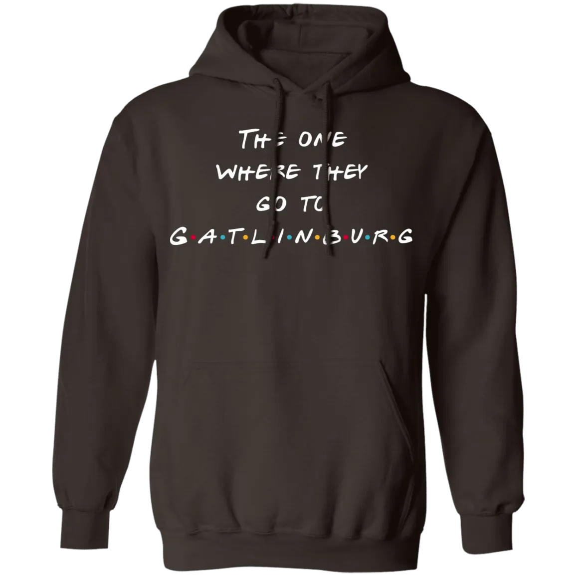 The One Where They Go to Gatlinburg (White) - Pullover Hoodie