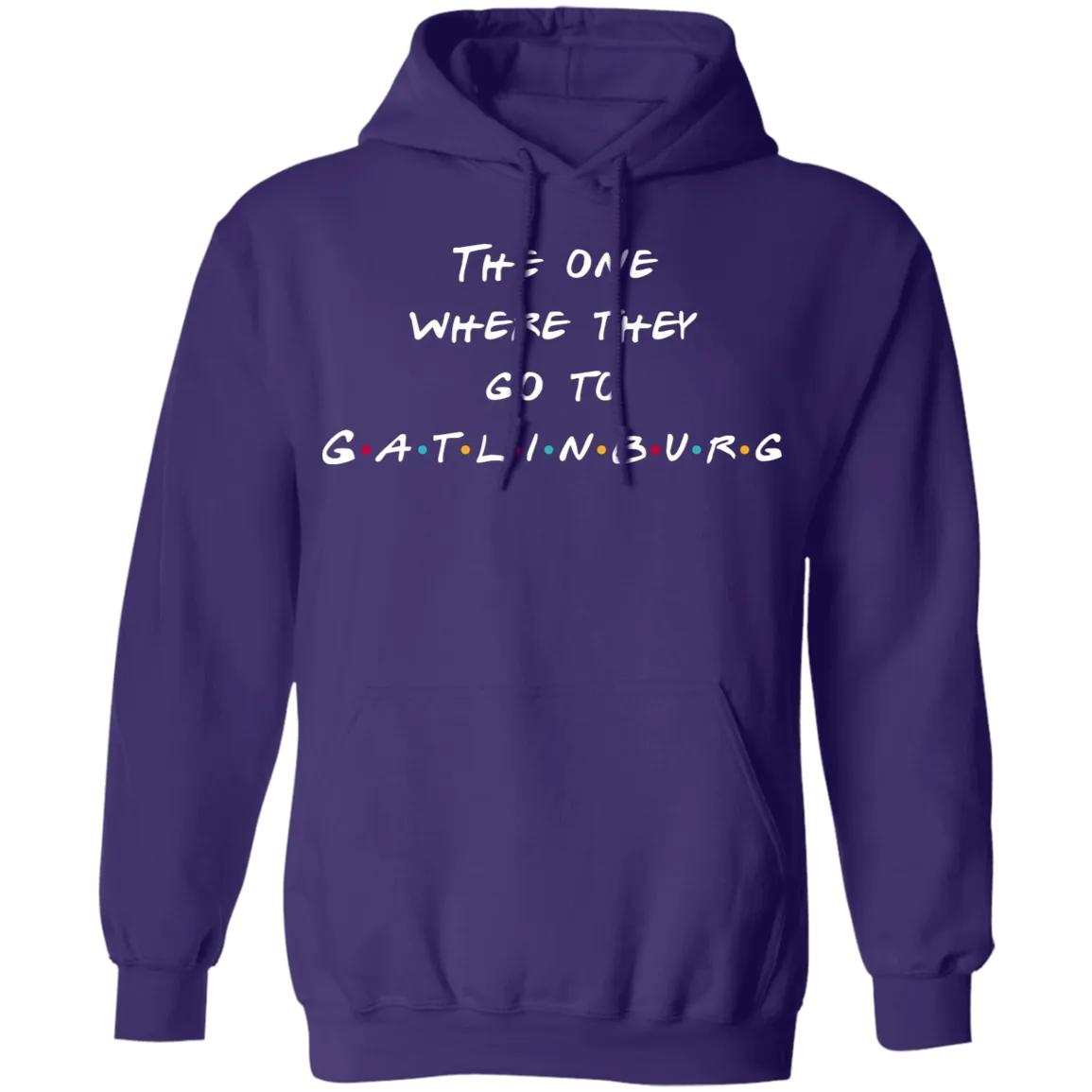 The One Where They Go to Gatlinburg (White) - Pullover Hoodie
