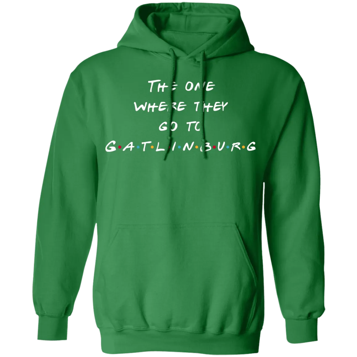 The One Where They Go to Gatlinburg (White) - Pullover Hoodie