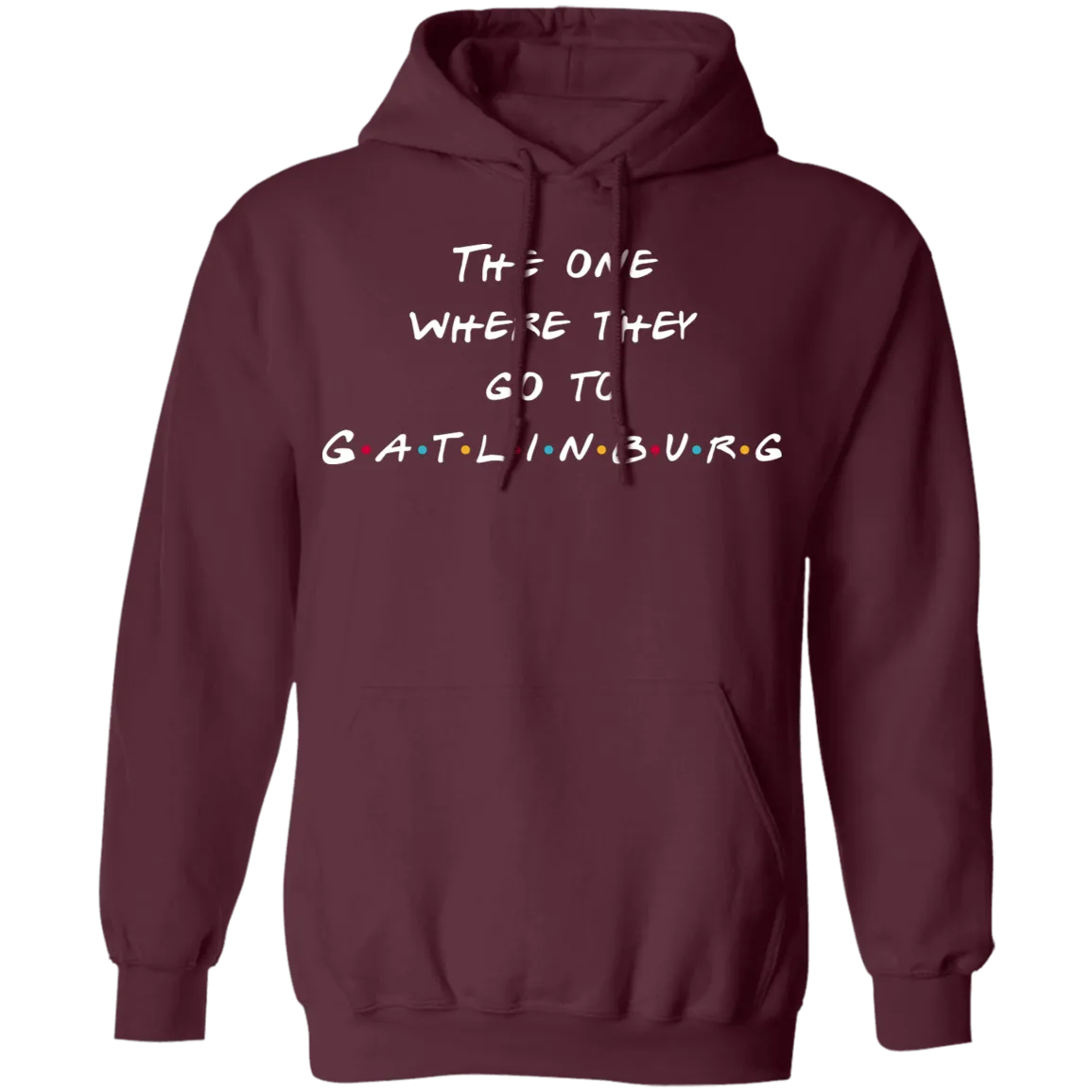 The One Where They Go to Gatlinburg (White) - Pullover Hoodie