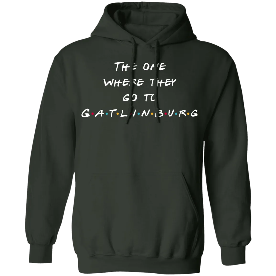 The One Where They Go to Gatlinburg (White) - Pullover Hoodie