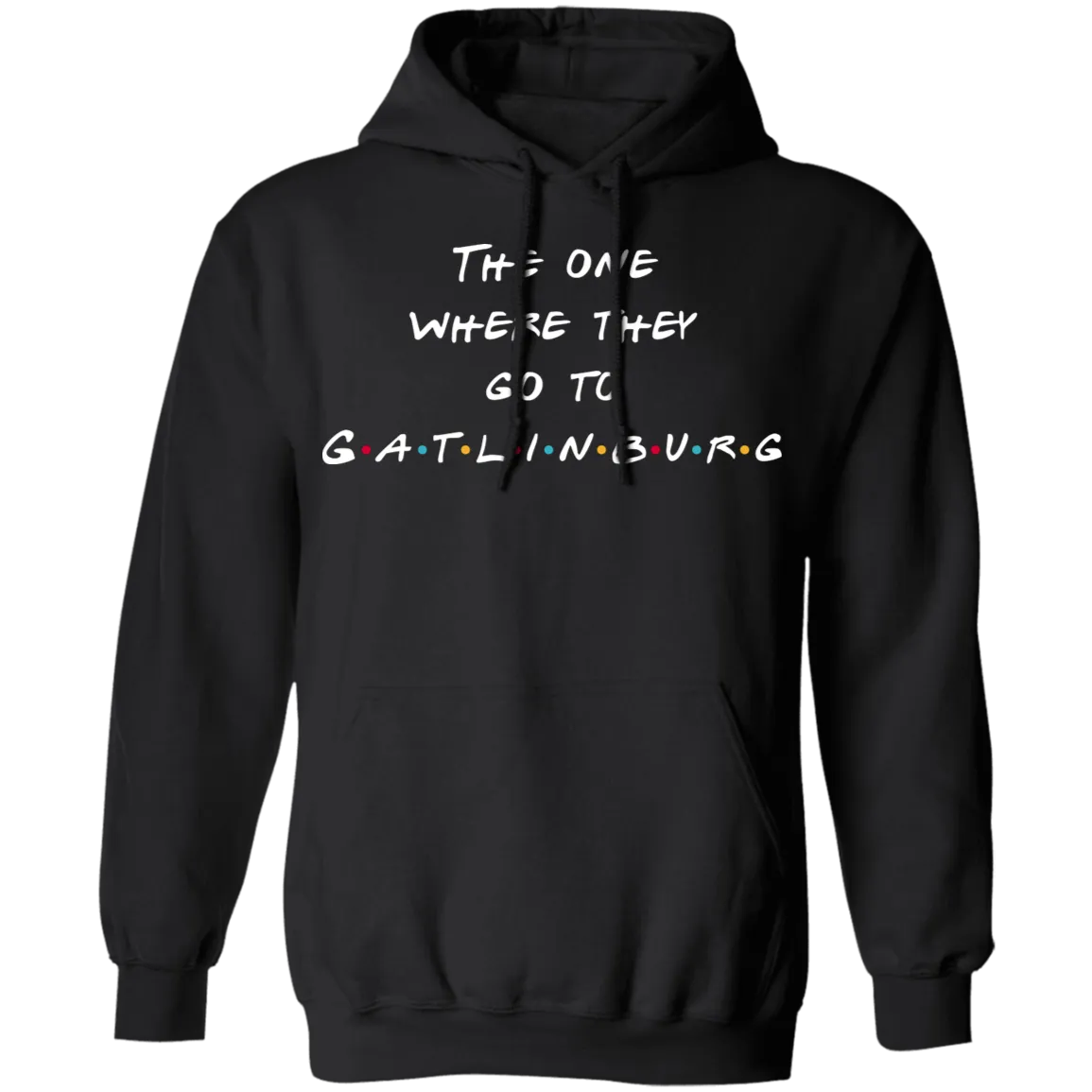 The One Where They Go to Gatlinburg (White) - Pullover Hoodie