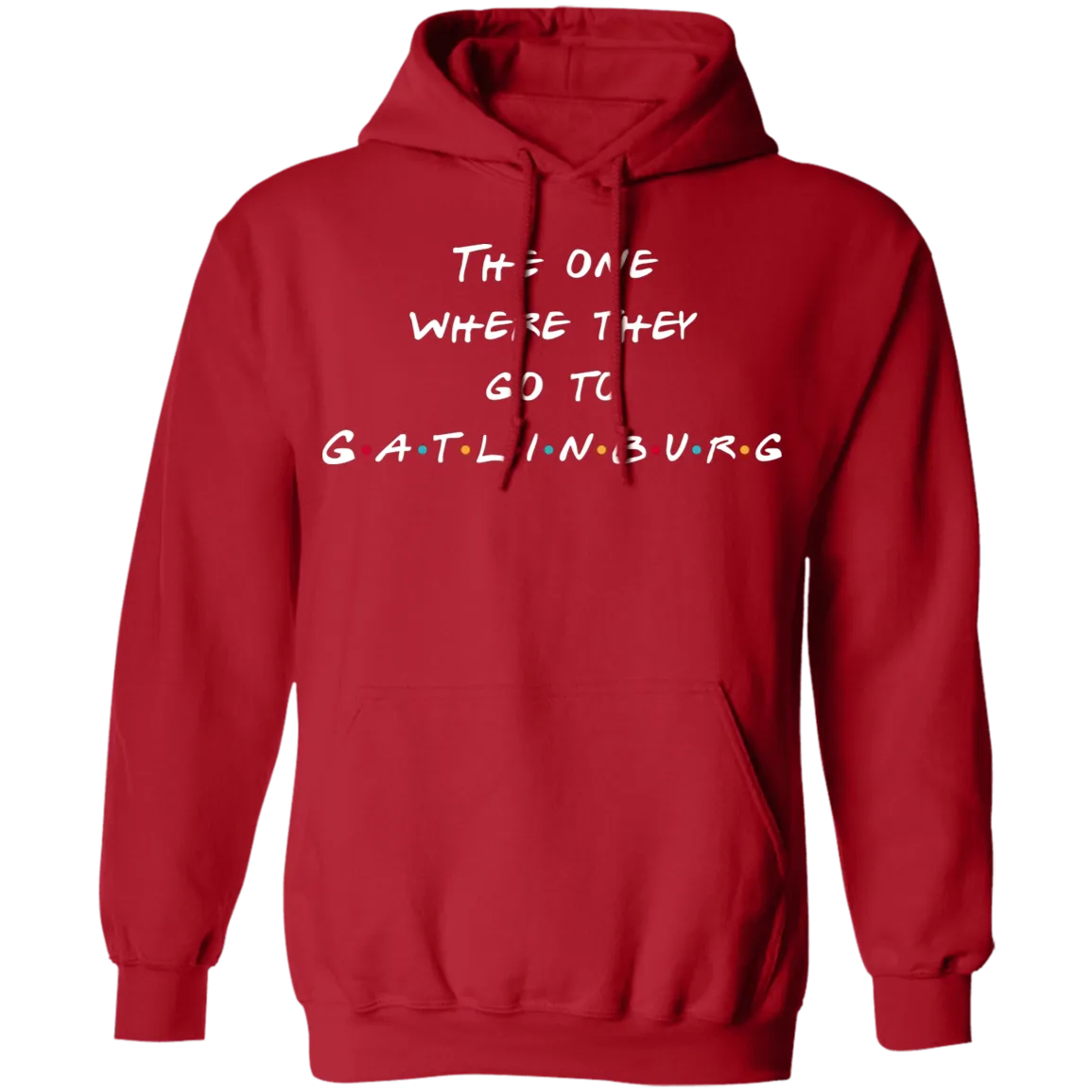 The One Where They Go to Gatlinburg (White) - Pullover Hoodie