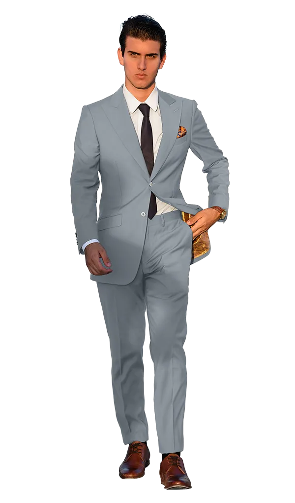 The Regal Light Grey Suit