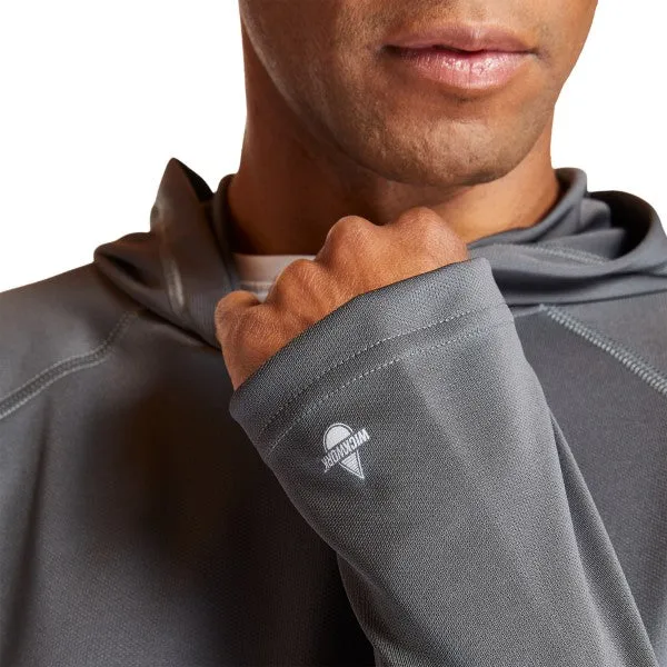 Timberland Pro Men's Wicking Good Work Hoodie - Pewter - TB0A1V74060