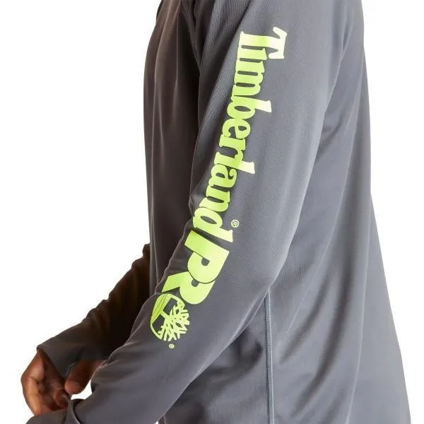 Timberland Pro Men's Wicking Good Work Hoodie - Pewter - TB0A1V74060