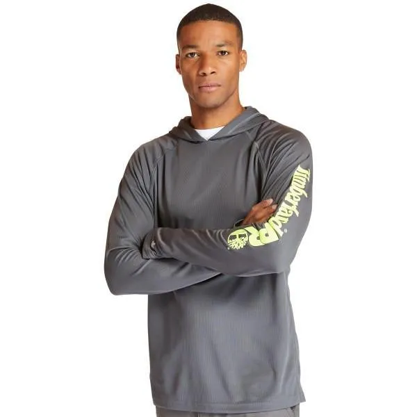 Timberland Pro Men's Wicking Good Work Hoodie - Pewter - TB0A1V74060