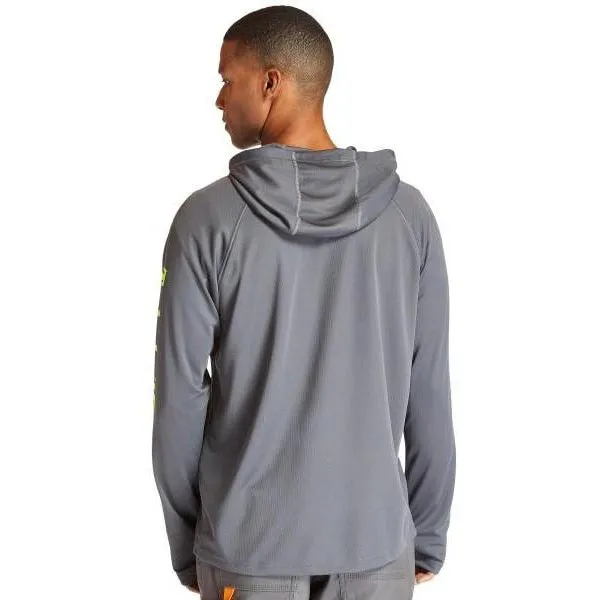 Timberland Pro Men's Wicking Good Work Hoodie - Pewter - TB0A1V74060