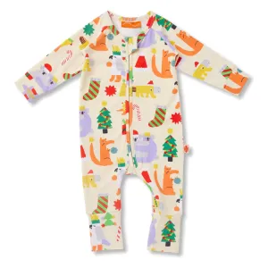 Tinsel Tails Long Sleeve Romper