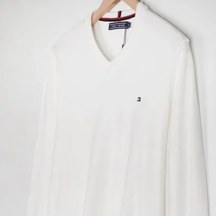 TM - Men ' V-Neck Tommy Classic Sweater TM2261