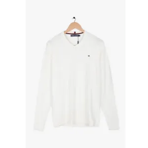 TM - Men ' V-Neck Tommy Classic Sweater TM2261