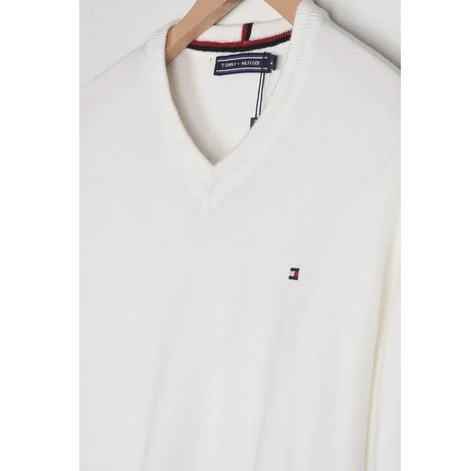 TM - Men ' V-Neck Tommy Classic Sweater TM2261