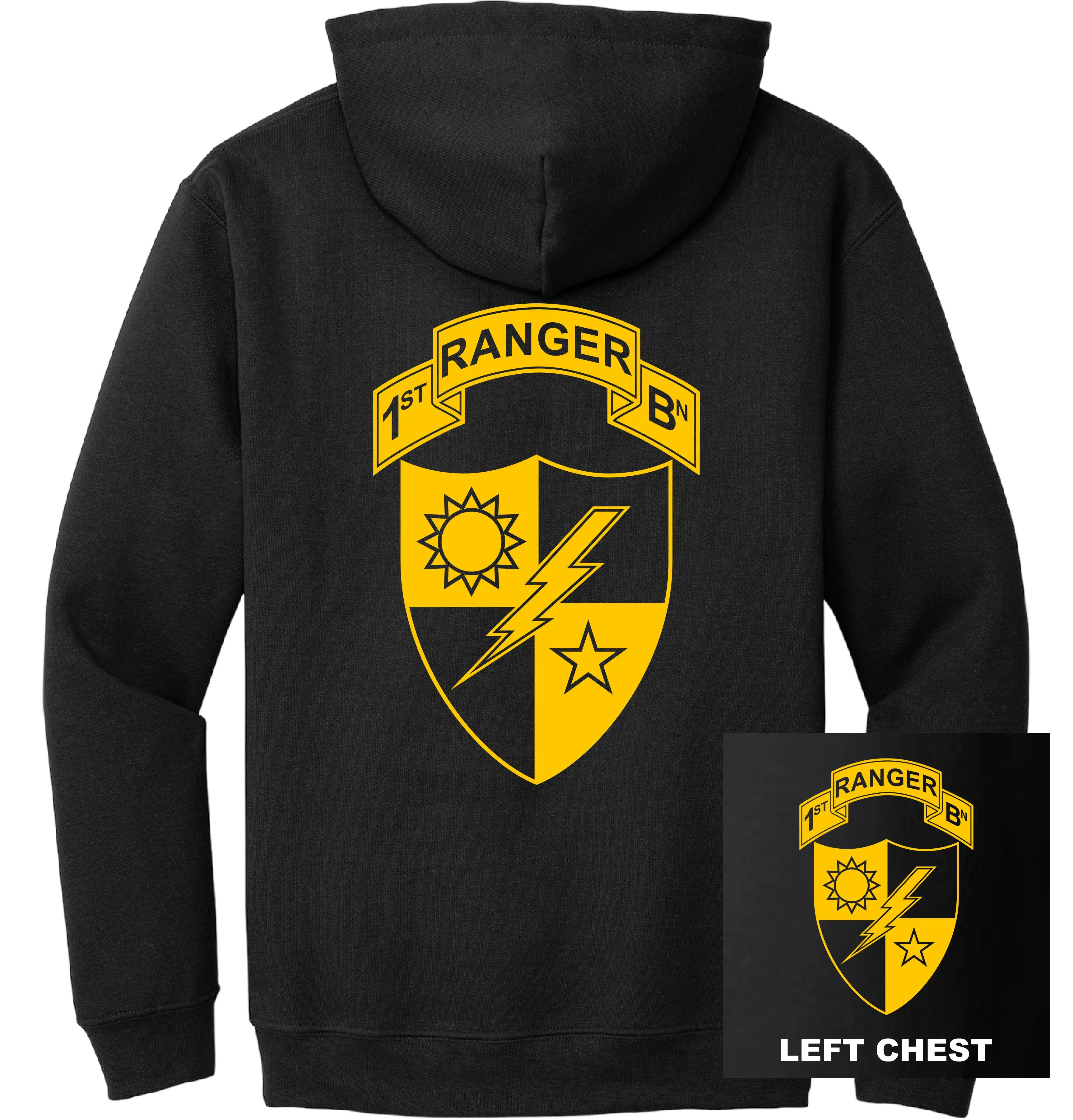 US Army - 1st Ranger Battalion Hoodie