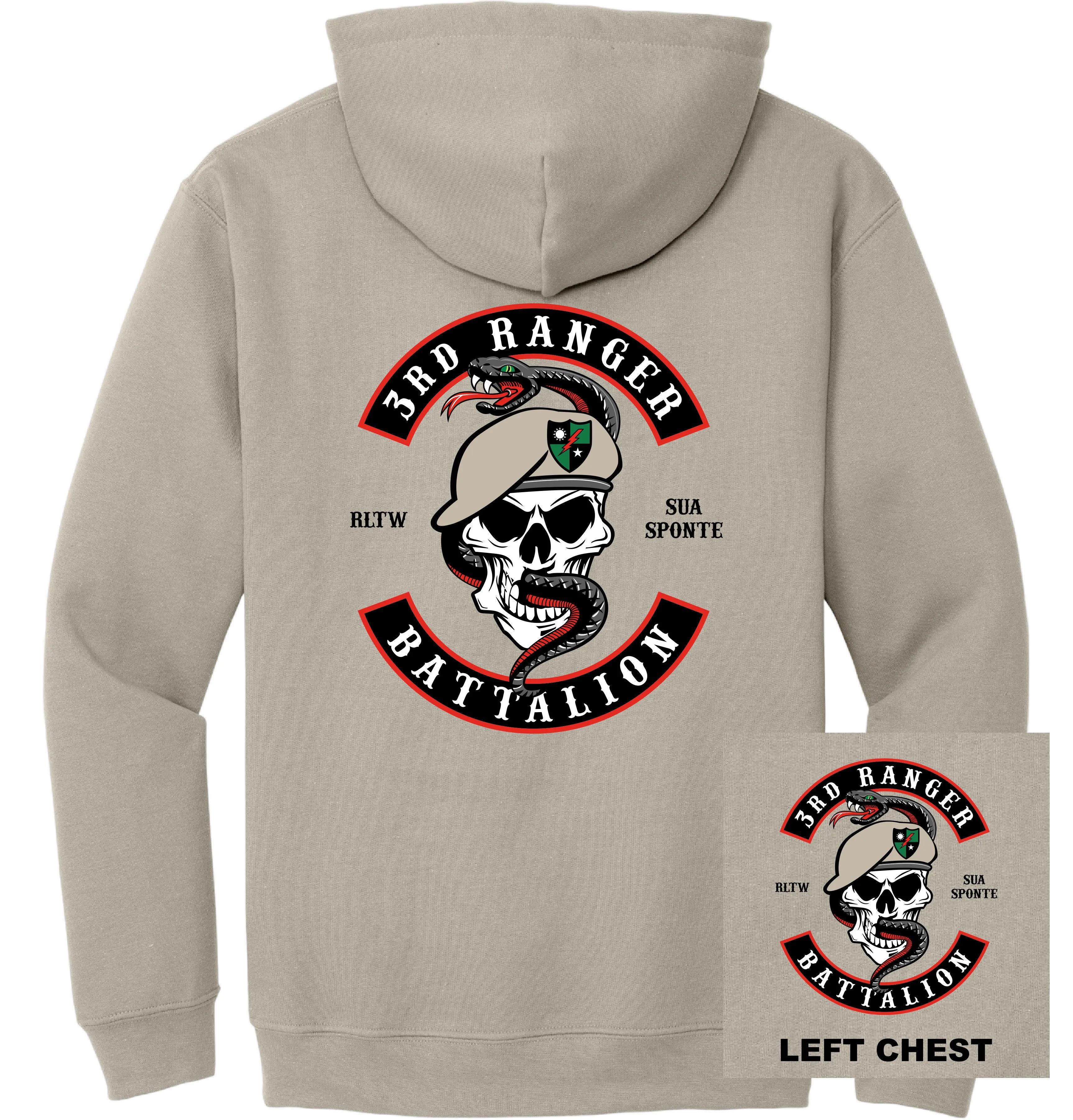 US Army - 3rd Ranger Battalion Hoodie