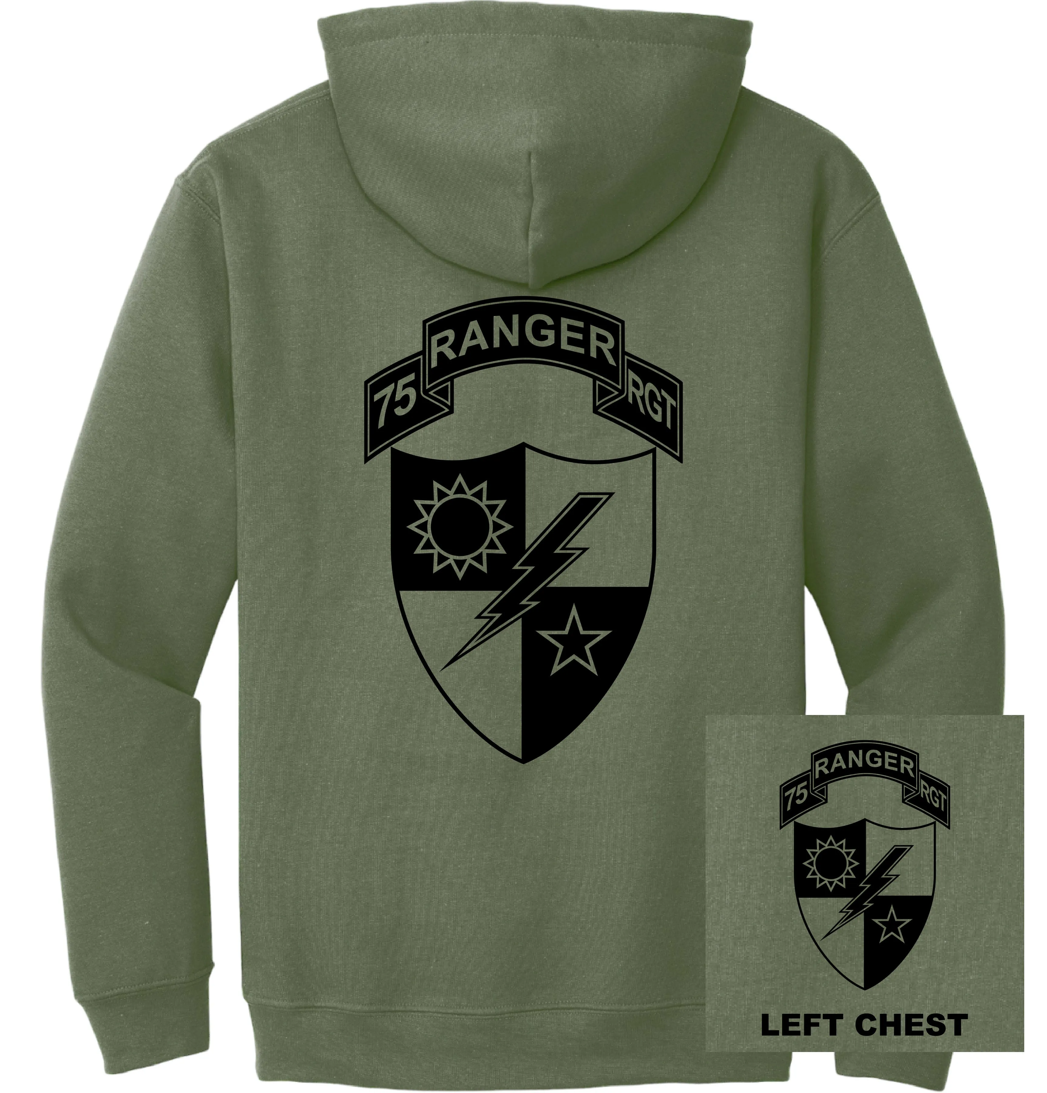 US Army - 75th Ranger Battalion Hoodie