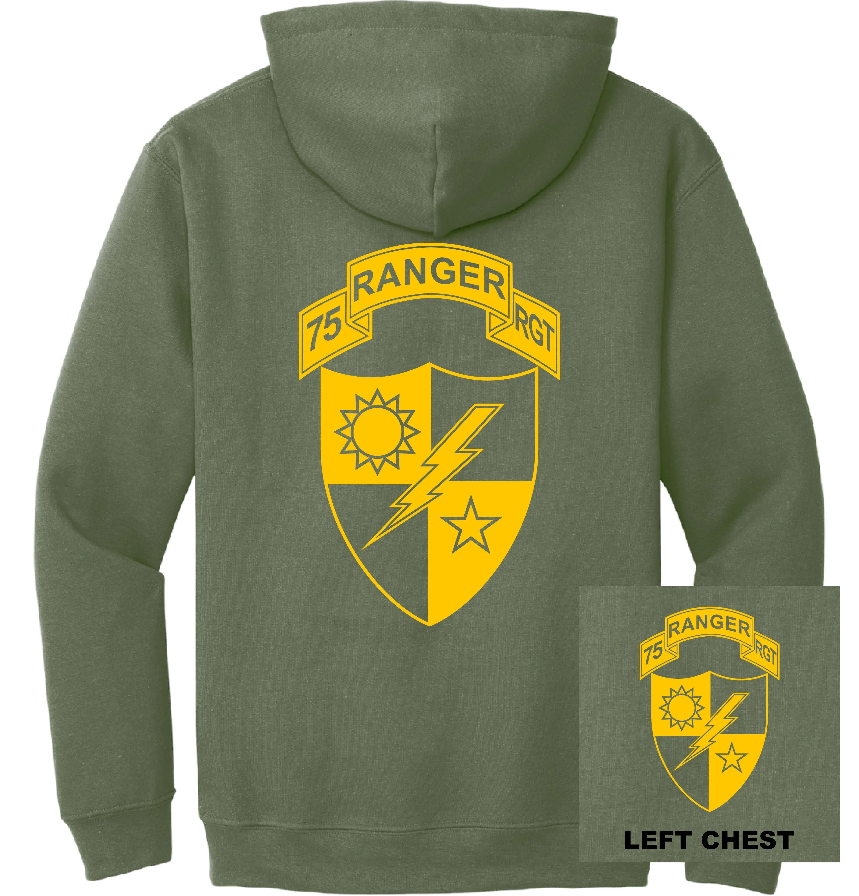 US Army - 75th Ranger Battalion Hoodie