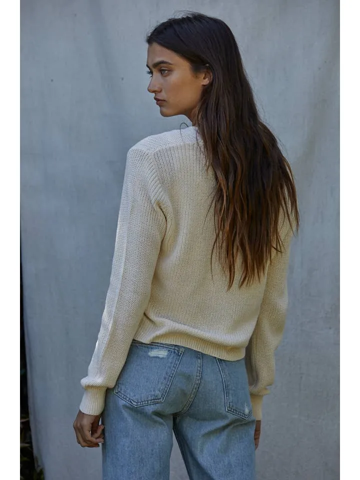 V-Neck Cardigan