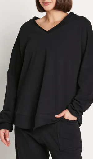 V NECK TEE