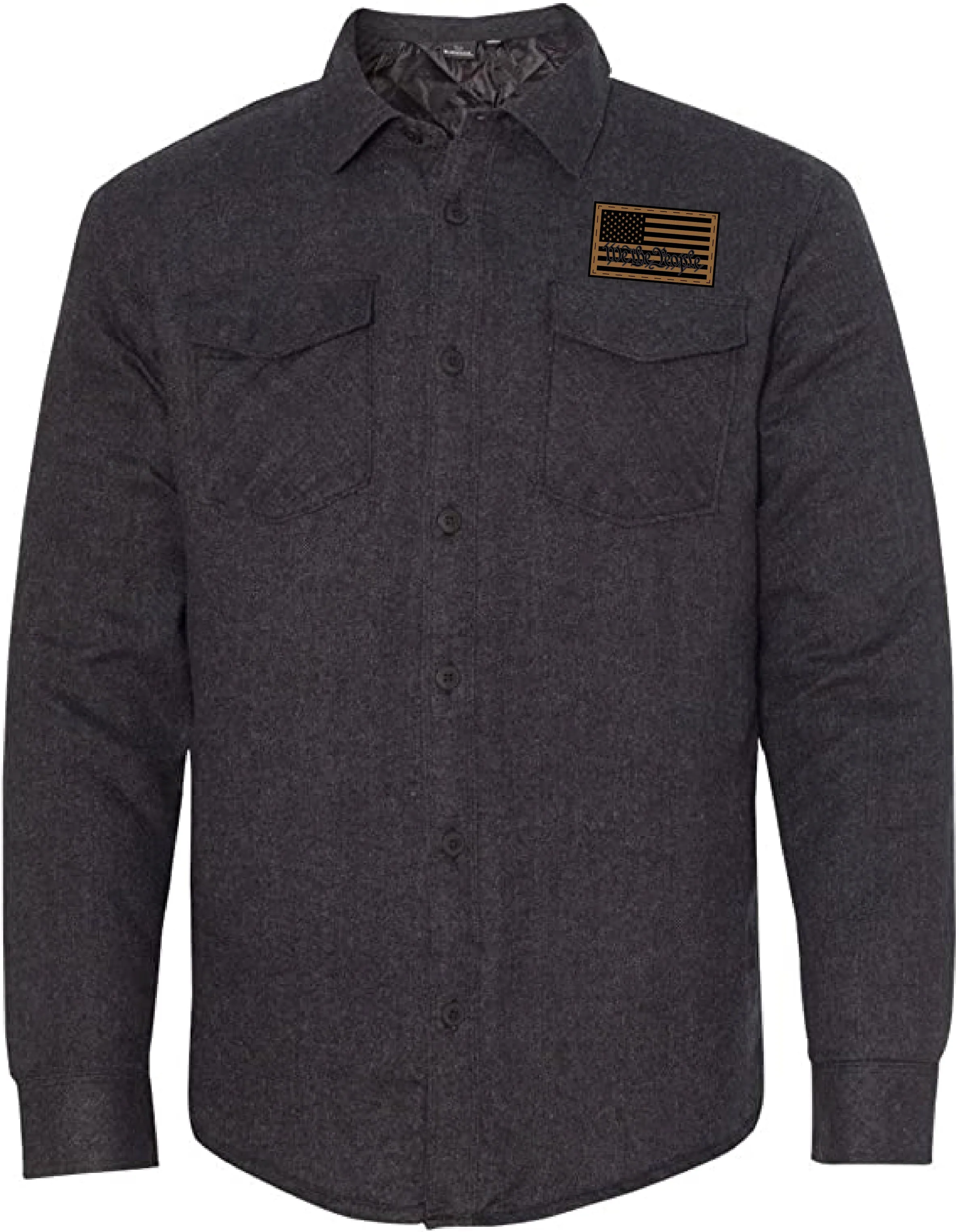 We The People Quilted Flannel Jacket