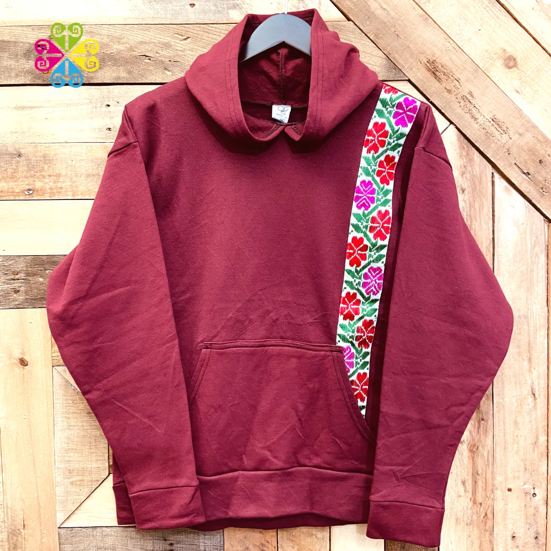 Women Hoodie Bordado -Stripe