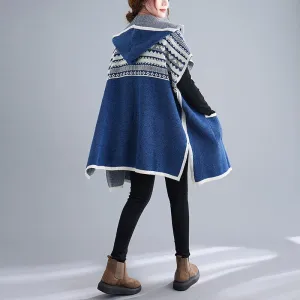 Women Knitting Cardigan Hoodies Sweaters