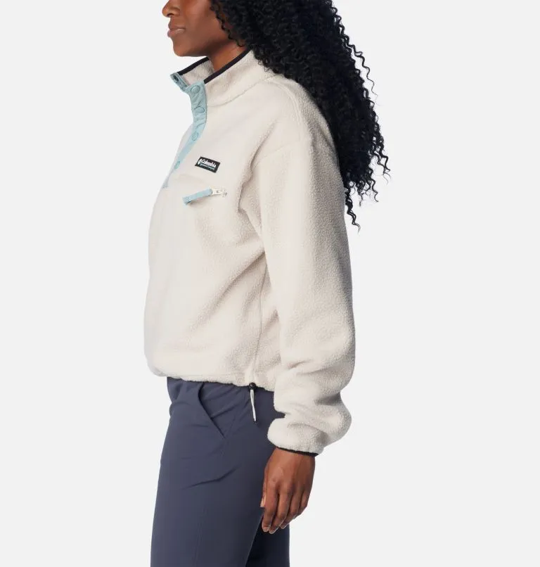Women's Helvetia Cropped Half Snap Fleece Pullover