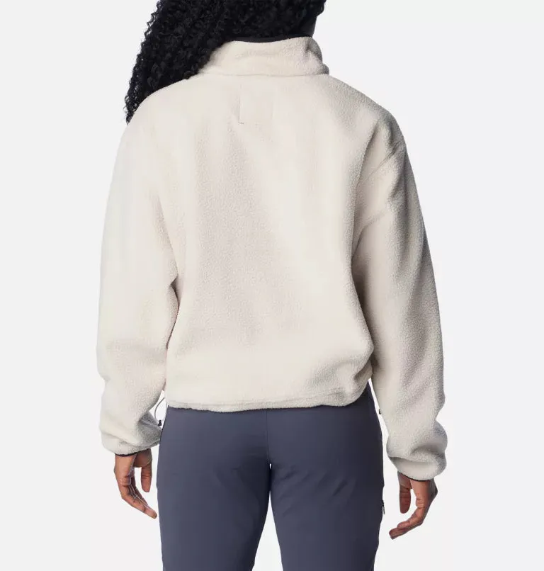Women's Helvetia Cropped Half Snap Fleece Pullover