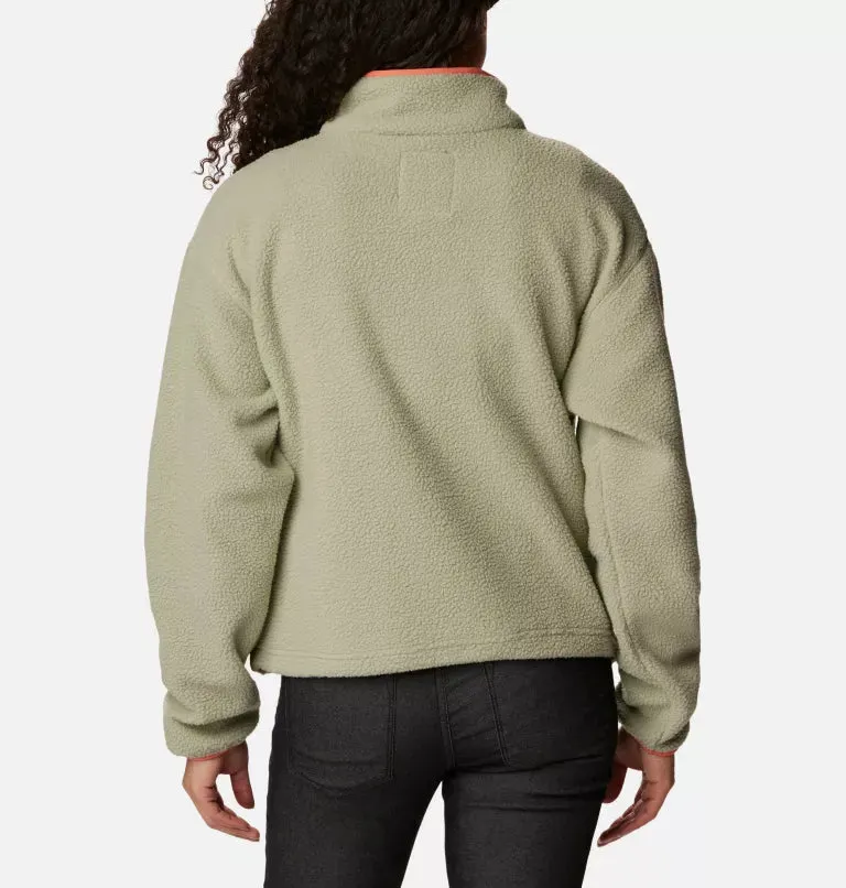 Women's Helvetia Cropped Half Snap Fleece Pullover