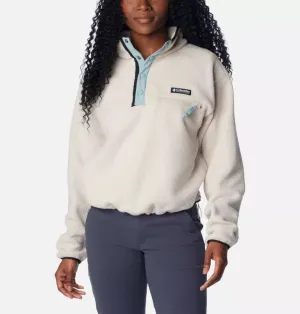 Women's Helvetia Cropped Half Snap Fleece Pullover