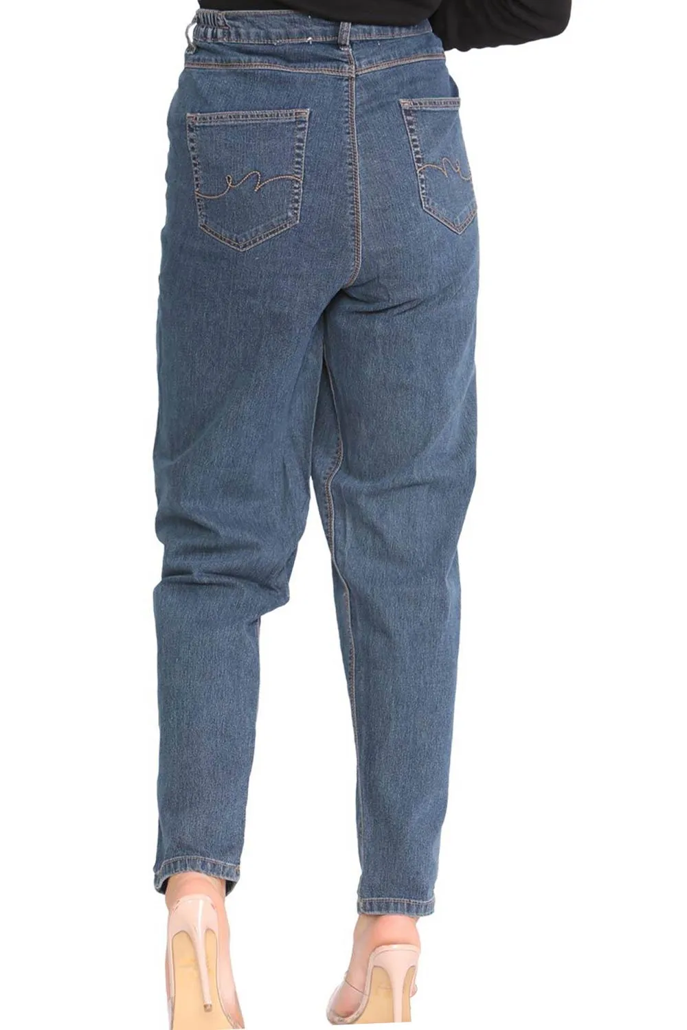 Womens Stretch Fabric Jeans - ST9