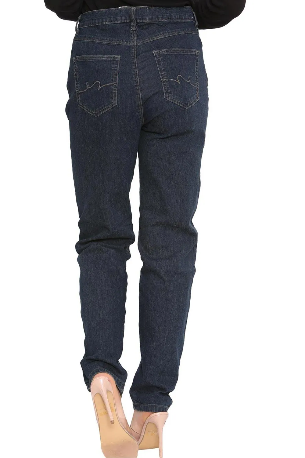 Womens Stretch Fabric Jeans - ST9