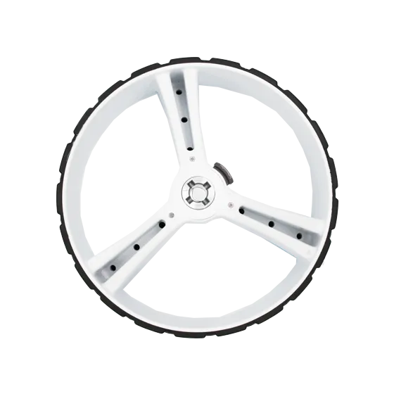 ZIP NAVIGATOR REAR WHEEL 15MM AXLE - WHITE